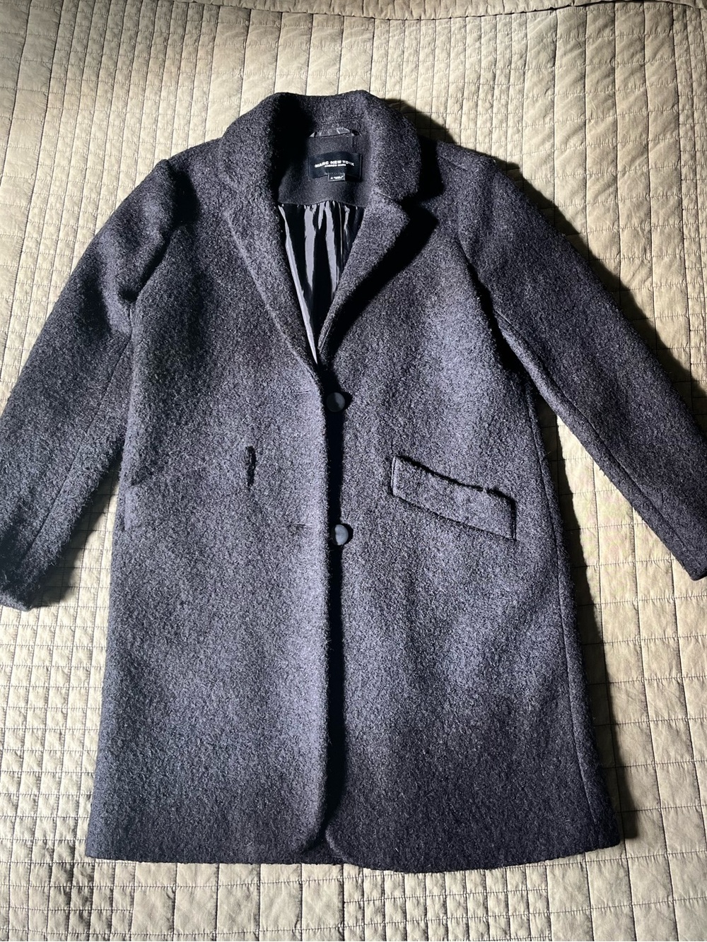 Wool Blend Coat